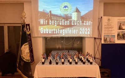 Die Geburtstagsfeier 2022 der Gebirgsjägerkameradschaft 232