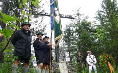 Emotionale Gedenkfeier im Wimbachgries;  Tragischer Hubschrauberabsturz vor 55 Jahren;   Zeitzeugen berichten