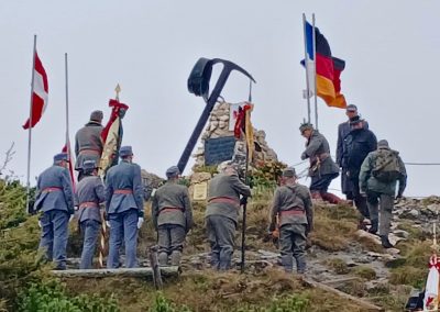 1.Kranzniederlegung am Untersberg