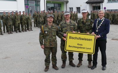Struber Jager werden in Bischofswiesen verabschiedet  KFOR Einsatz steht bevor; mehrere Monate im Einsatzgebiet