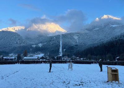 1.Zum Gelöbnis gemeldet