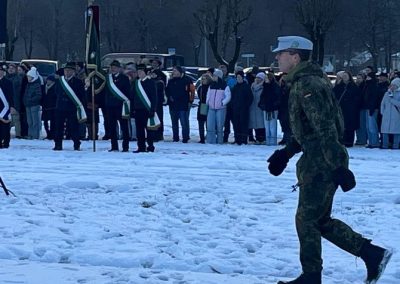 5.Der Kdr auf dem Weg zur Meldung